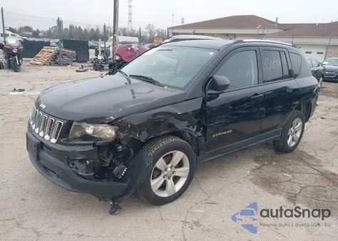 2014 Jeep Compass Sport from USA, damaged, VIN 1C4NJDBB9ED536969